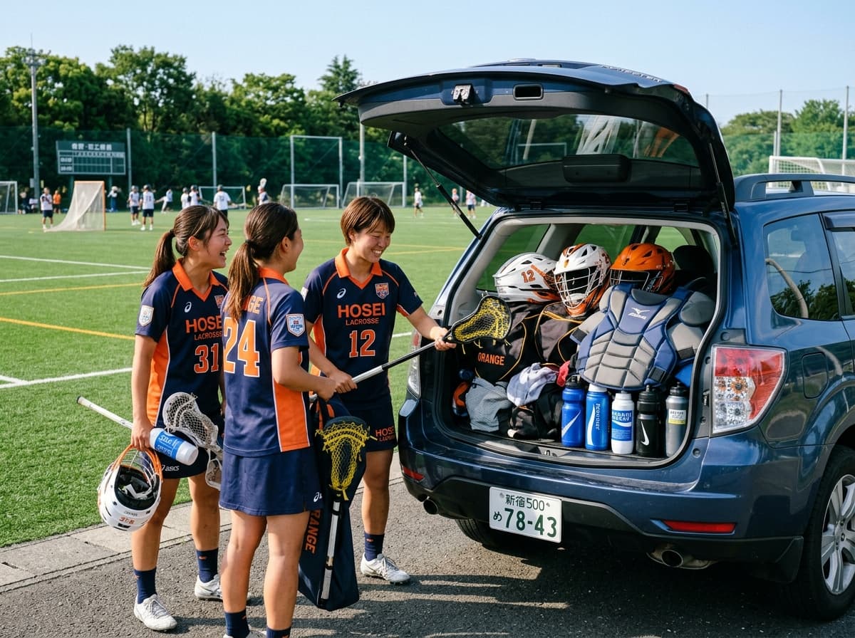 Smart carpooling & gear logistics for lacrosse teams.